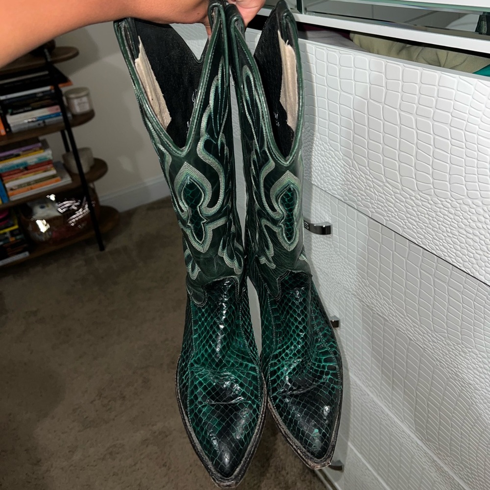 Emerald J. Chisholm Cowgirl Boots
